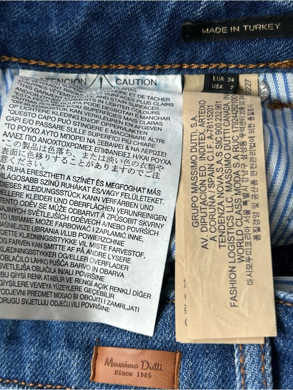 Massimo Dutti High Rise Mom Jeans Size 2 - Picture 6 of 14